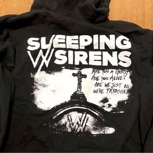 Sleeping With Sirens Zip Up Hoodie